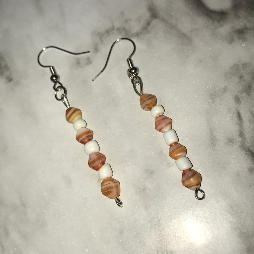 Natural stone earrings - Picture 6 of 6